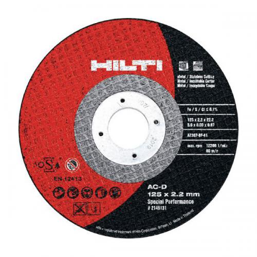 カッティングディスク AC-D 125X2.2X22.23 SP(10)(10枚入)（2145131）